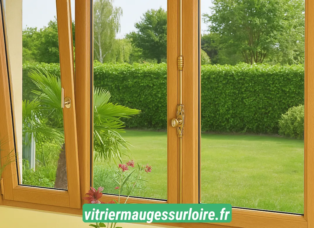 Installation de fenêtre en bois sur mesure Mauges-sur-Loire